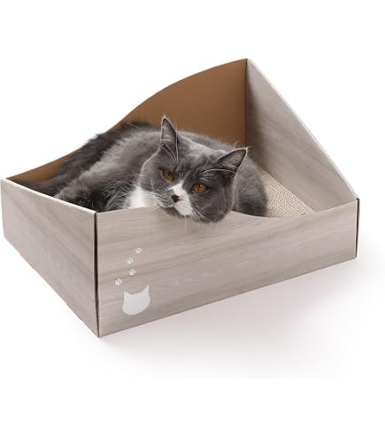 Amazon | 猫壱 バリバリダイカット 猫のゆりかご mofusand 爪研ぎ